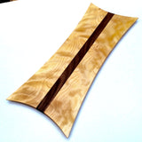 Curly Yellow Birch with Walnut Accent